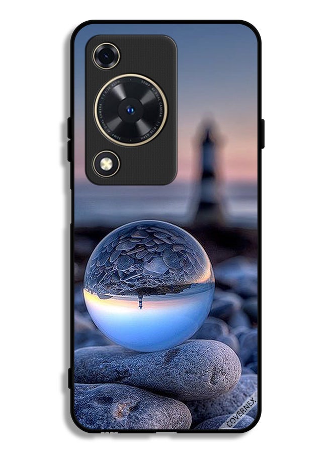Covernex غطاء حماية لهاتف هواوي نوفا Y72 تصوير رائع للطبيعة في زجاج دائري - Image 1