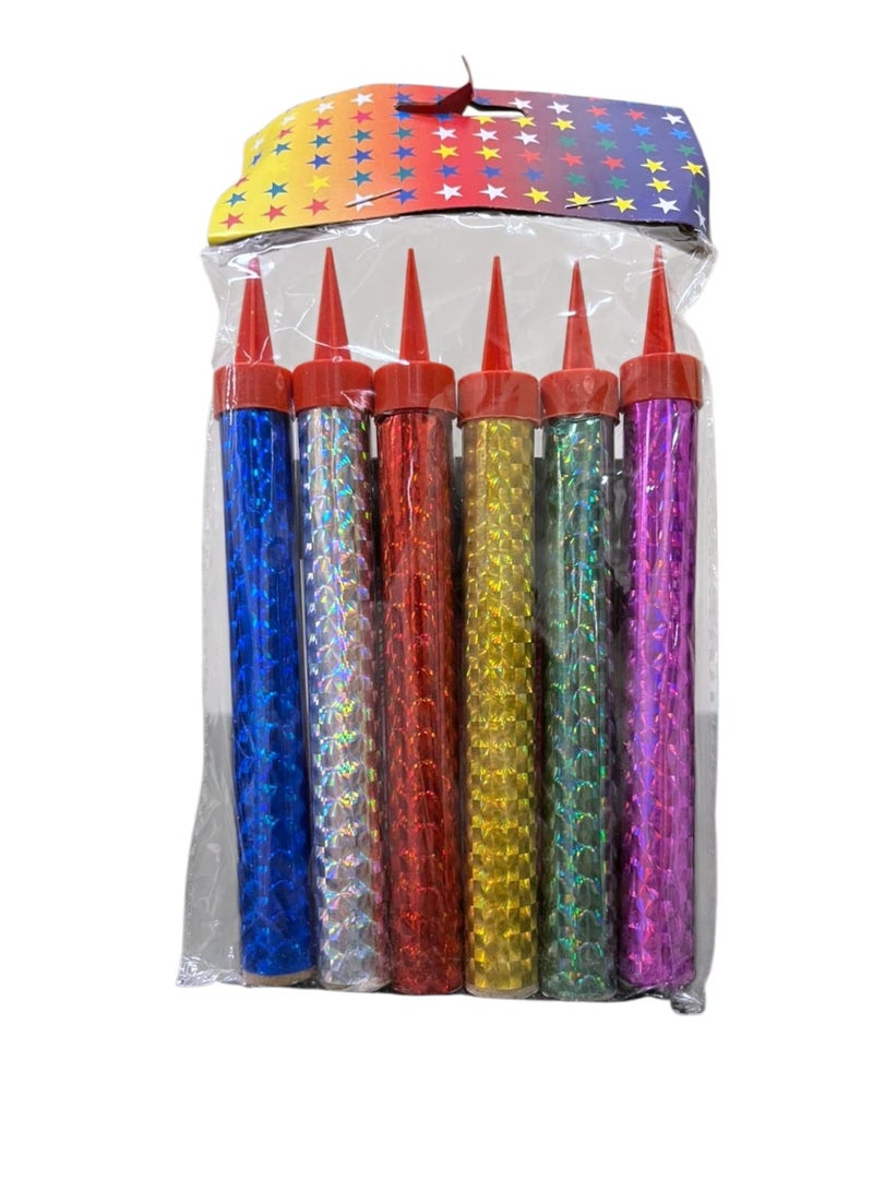 إيه دبليو مجموعة شموع مضيئة 6 قطع