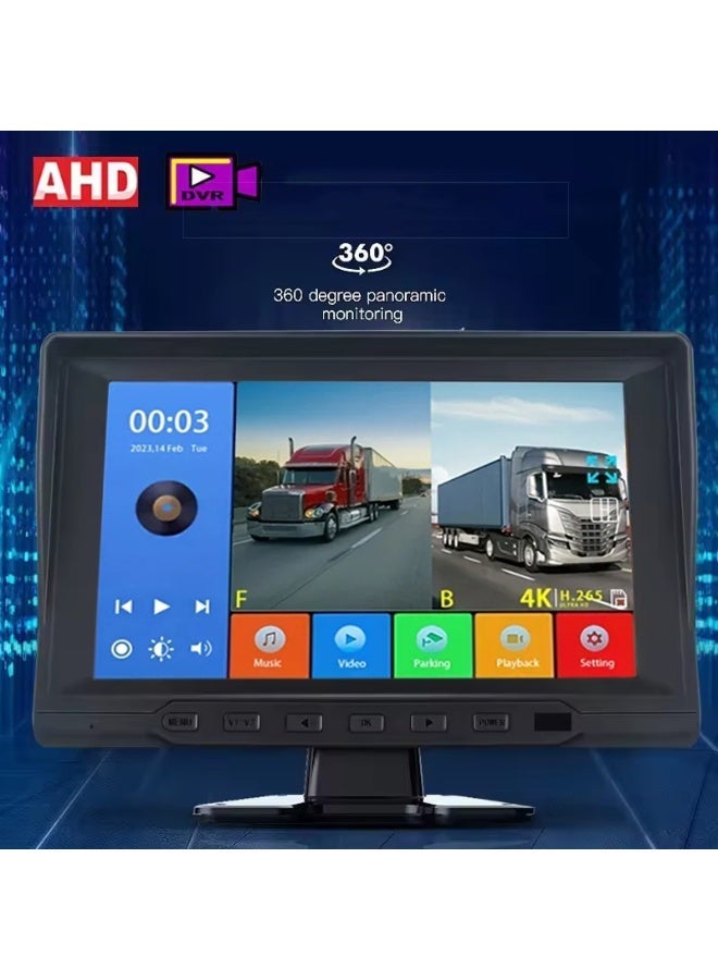 10.1 inch 2 channel 1080P Dash Camera MP5 for Trucks Bus Dashcam - Image 3