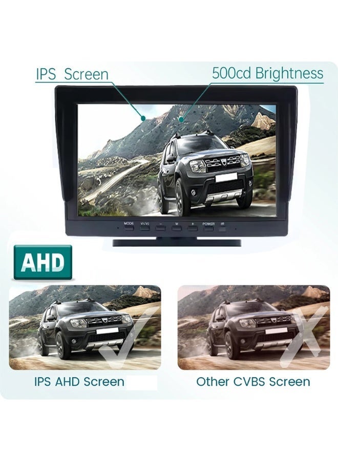 10.1 inch 2 channel 1080P Dash Camera MP5 for Trucks Bus Dashcam - Image 5