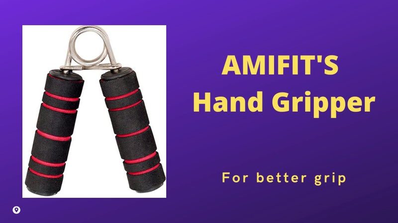 AMIFIT Hand Grip Strengthener (Pack of 2, Red) - Image 3