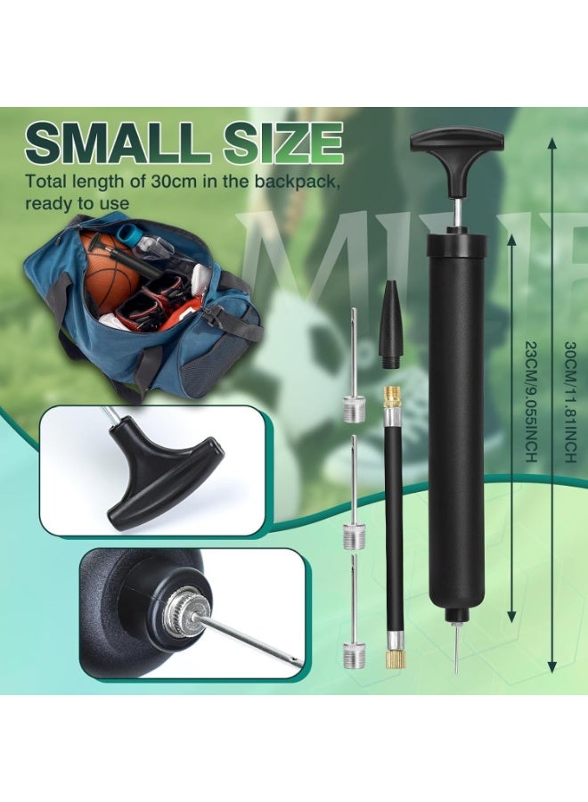 SportQ Premium Portable Ball Pump – High-Pressure Hand Air Pump with Flexible Hose, Dual Action Inflation & Multiple Nozzles – Perfect for Football, Basketball, Volleyball, Balloons, Exercise Balls & Inflatables – Compact, Lightweight & Travel-Friendly - Image 4