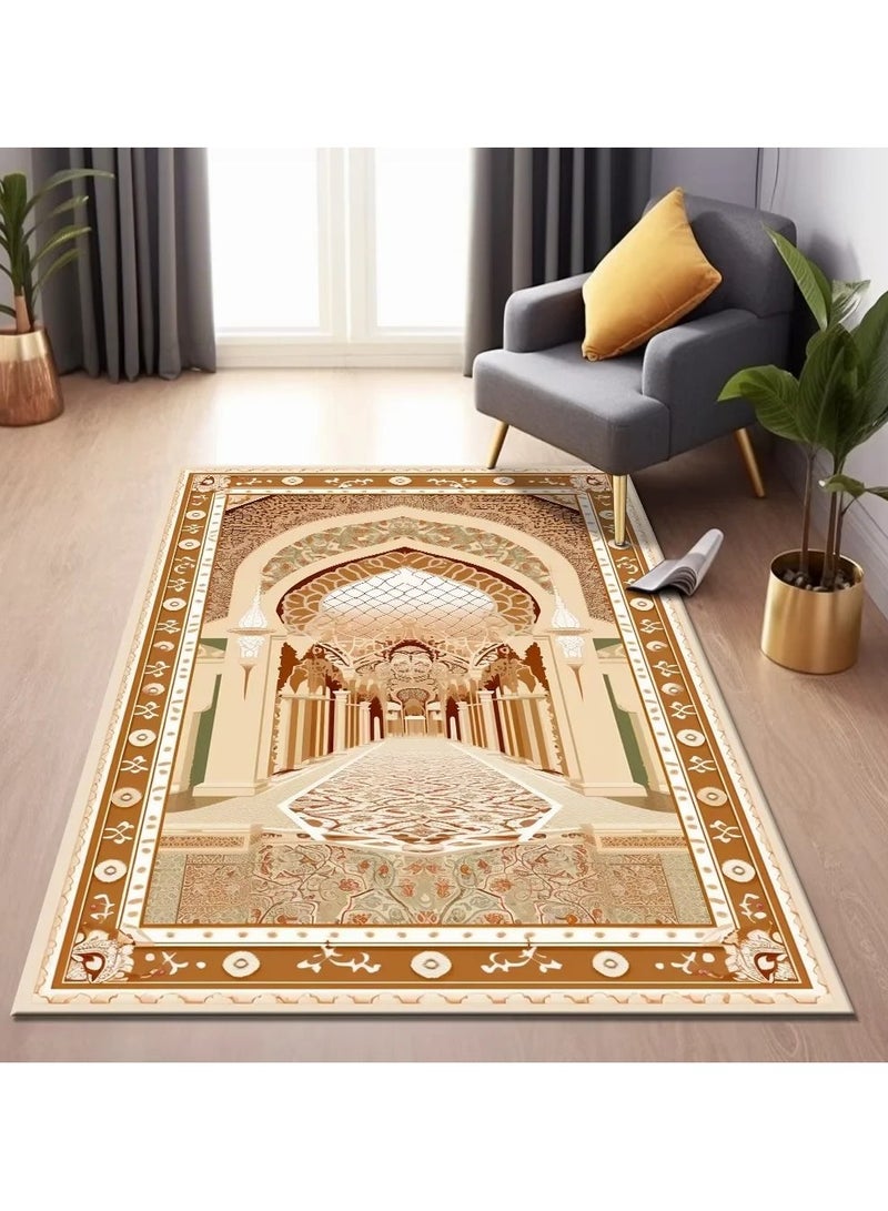 KUYING New Crystal Velvet Living Room Worship Blanket 
