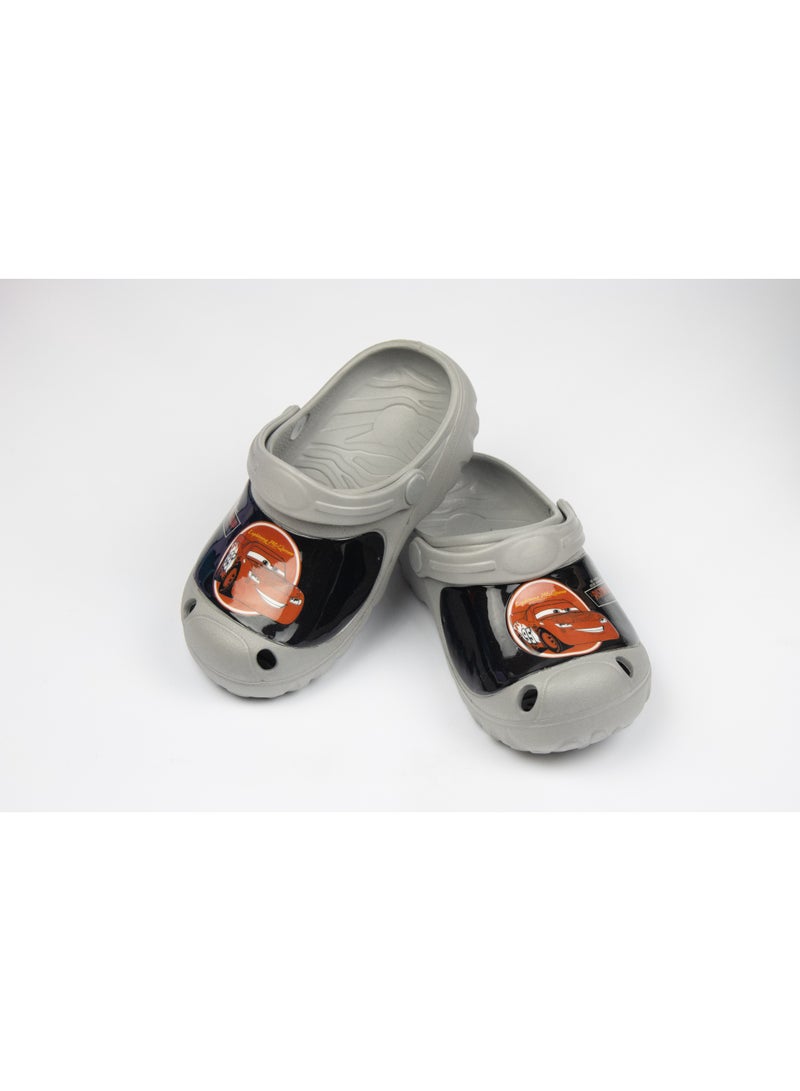 CARS Kids Clogs Lightweight & Comfortable Slip-On Footwear for Boys – Grey - Image 2