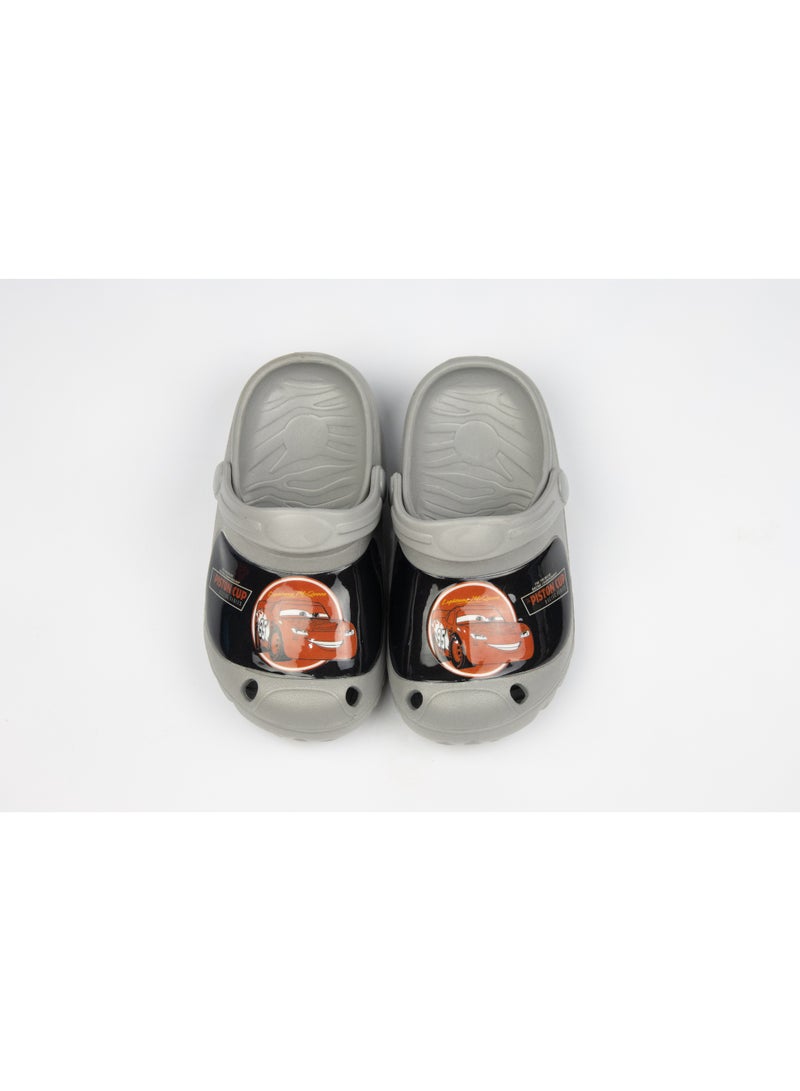 CARS Kids Clogs Lightweight & Comfortable Slip-On Footwear for Boys – Grey - Image 3