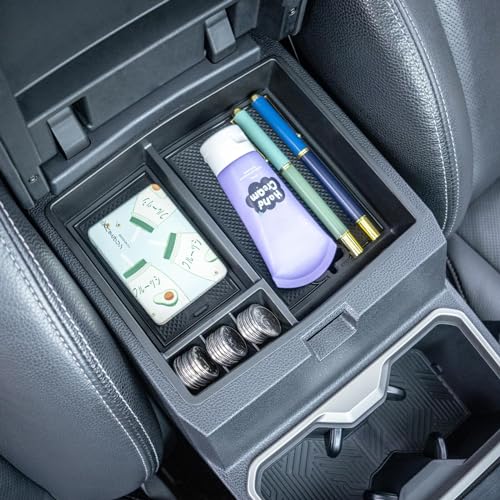 JKCOVER OEM Fit 2024 2025 2026 Tacoma Center Console Organizer Tray Compatible with 2024-2026 Toyota Tacoma(4th Gen) Accessories ABS Plastic Storage Box（Patented Design） - Image 5