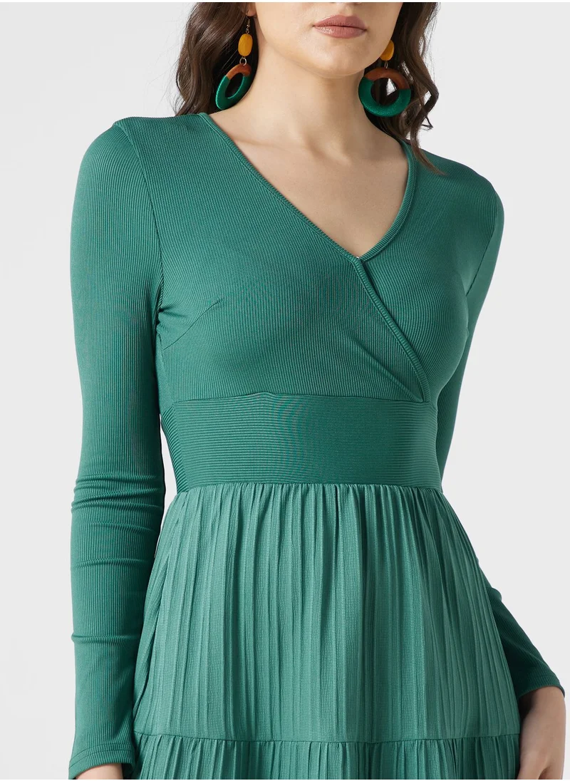 ELLA Long Sleeve Tiered Dress