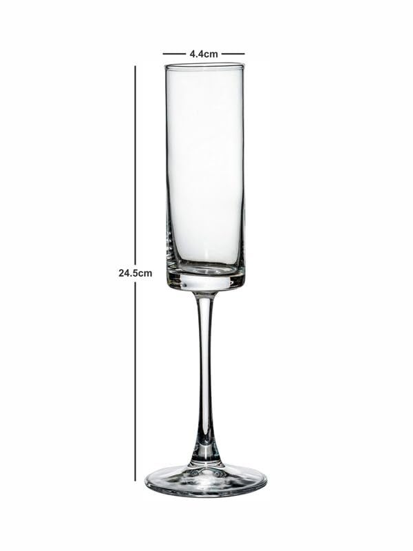 Goodhomes Champagne Stem Glass Set of 6pcs CJ7719 - Image 4