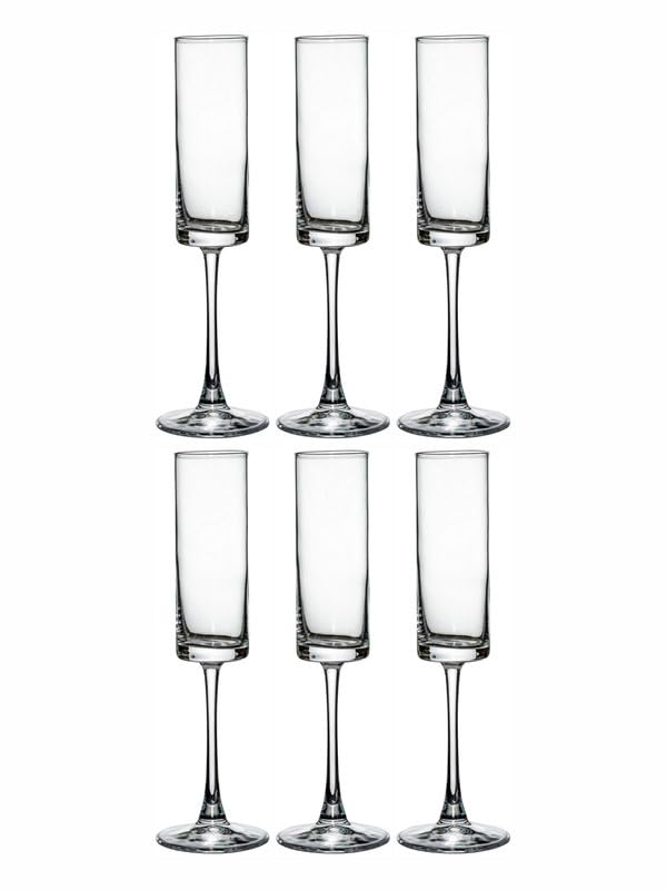 Goodhomes Champagne Stem Glass Set of 6pcs CJ7719 - Image 3