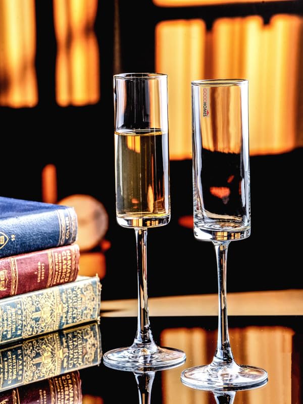 Goodhomes Champagne Stem Glass Set of 6pcs CJ7719 - Image 1