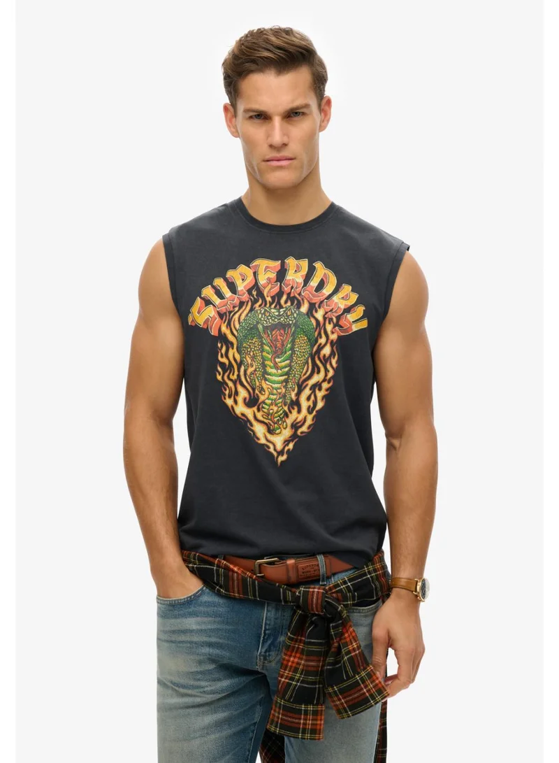 سوبر دراي Biker Rock Relaxed Tank