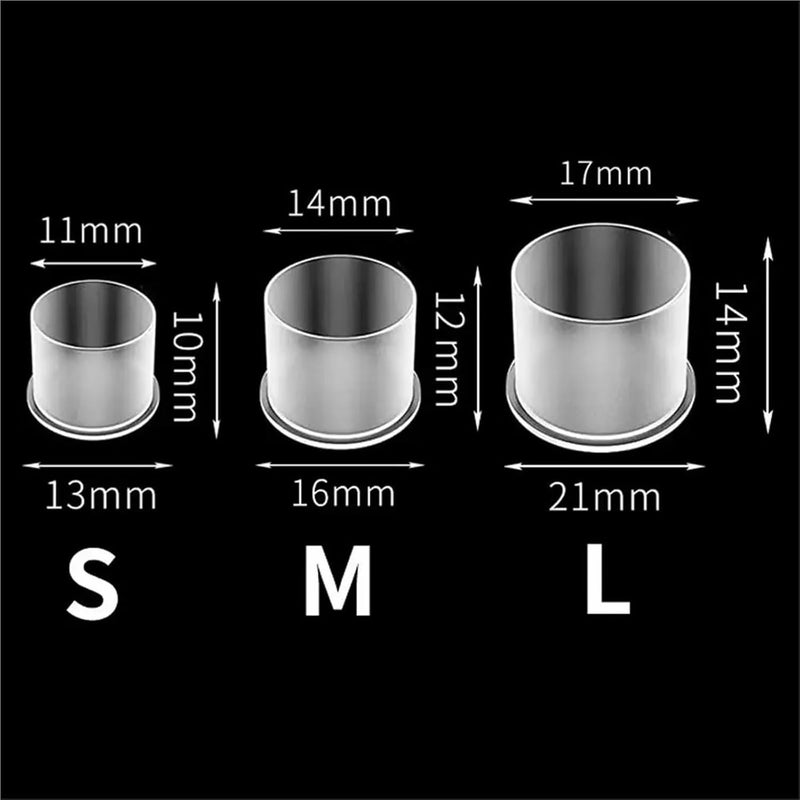 Tattoo Ink Caps 2000/1000/200pcs Plastic Tattoo Ink Cups Caps with Base Clear Self Standing Pigment(14mm-1000pcs) - Image 4