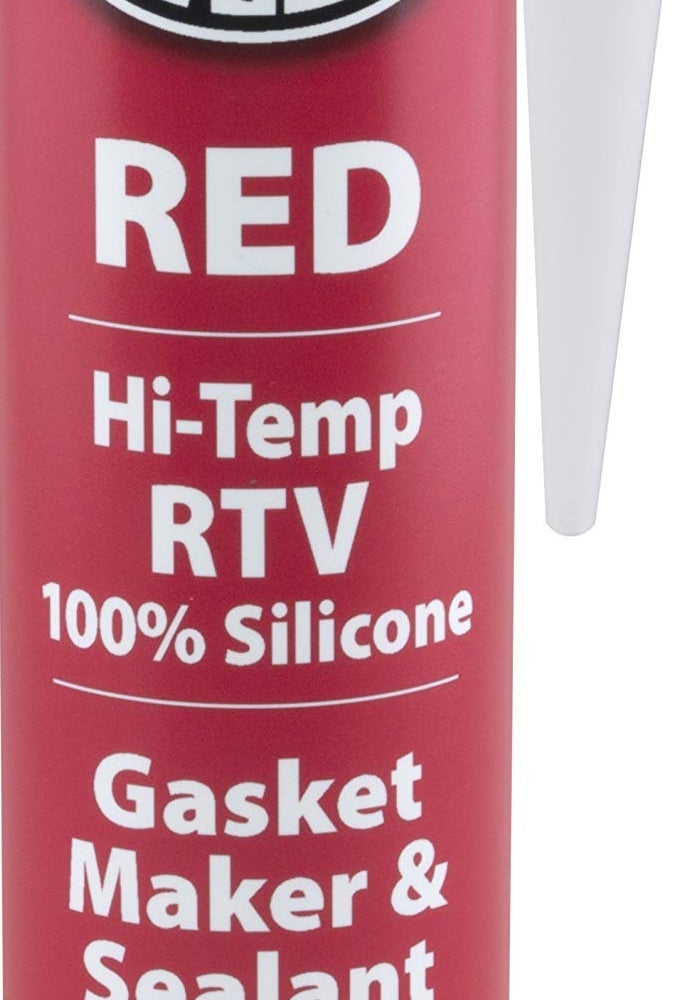 JB Weld 31914 سيليكون RTV عالي الحرارة الأحمر لصنع وإغلاق الحشوات 103 أونصة - Image 2