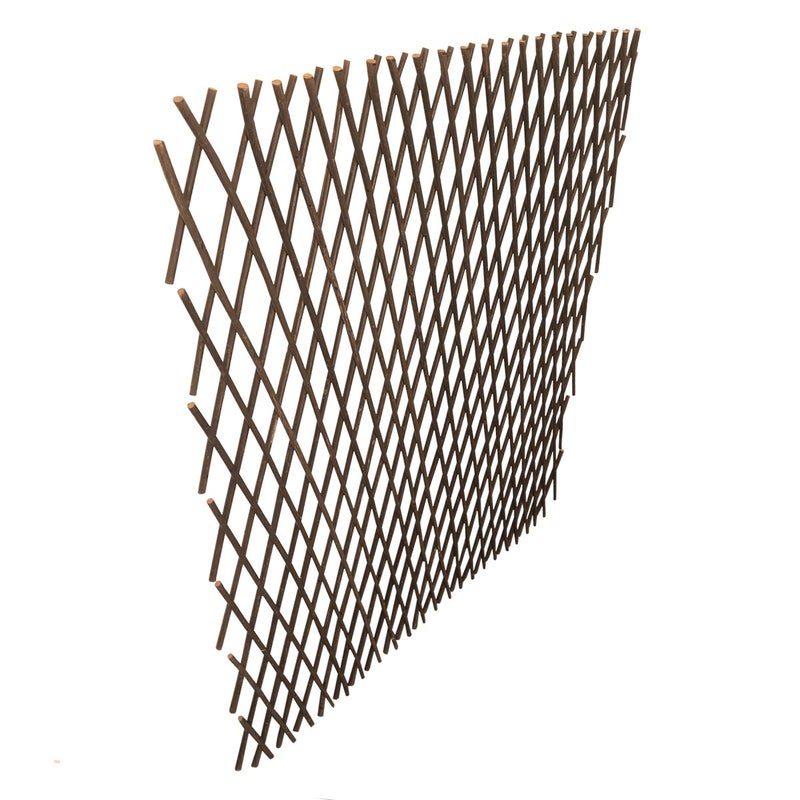 LANDGARDEN Expandable Garden Trellis Plant Support Willow Lattice Fence Panel for Climbing Plants Vine Ivy Rose Cucumbers Clematis 36X92 Inch - Image 3