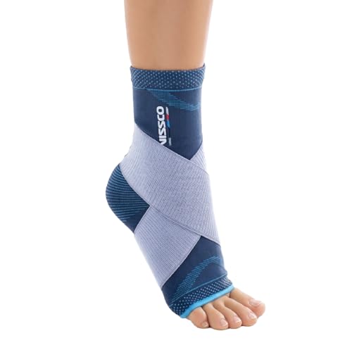 Vissco Ankler, 2 in 1 Anklet + Binder, Provides support & stability to the ankle for Sprain, Swelling Muscle & Ligament Injuries, Sports Injury- XXL (Grey) - Image 1