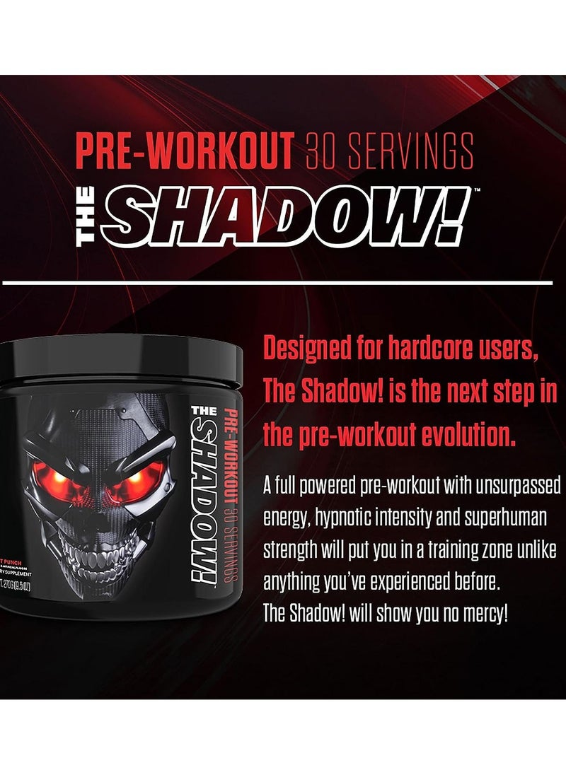 JNX Sports - The Shadow! Pre-Workout - Fruit Punch - (30 Servings) - Image 1