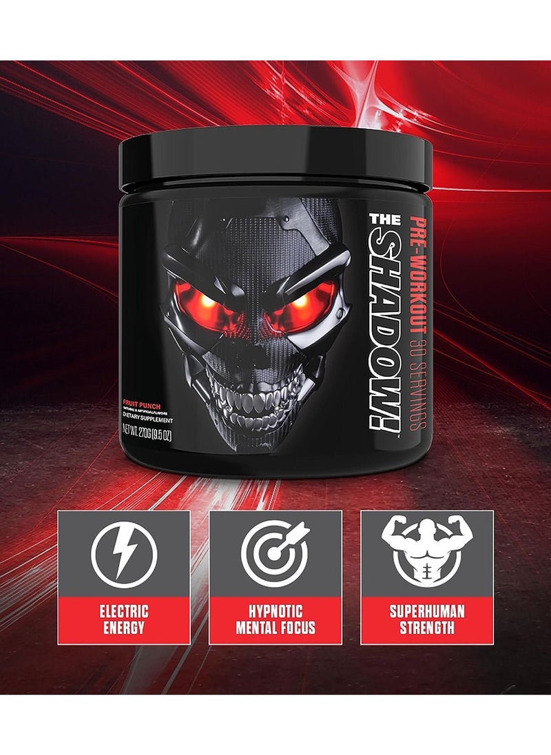 JNX Sports - The Shadow! Pre-Workout - Fruit Punch - (30 Servings) - Image 1