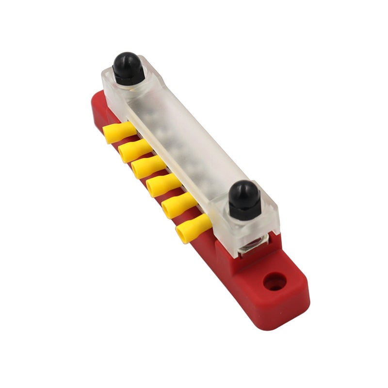 Rv Yacht 150A Summary Row 6-Way 12-Way Direct Summary Row With 12 Yellow Terminal Blocks - Image 5