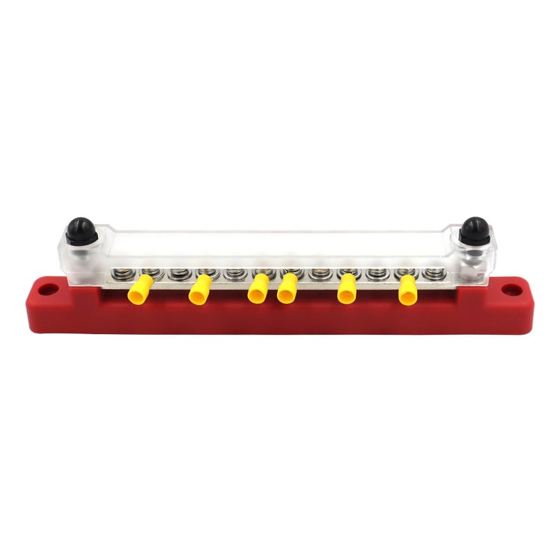 Rv Yacht 150A Summary Row 6-Way 12-Way Direct Summary Row With 12 Yellow Terminal Blocks - Image 4
