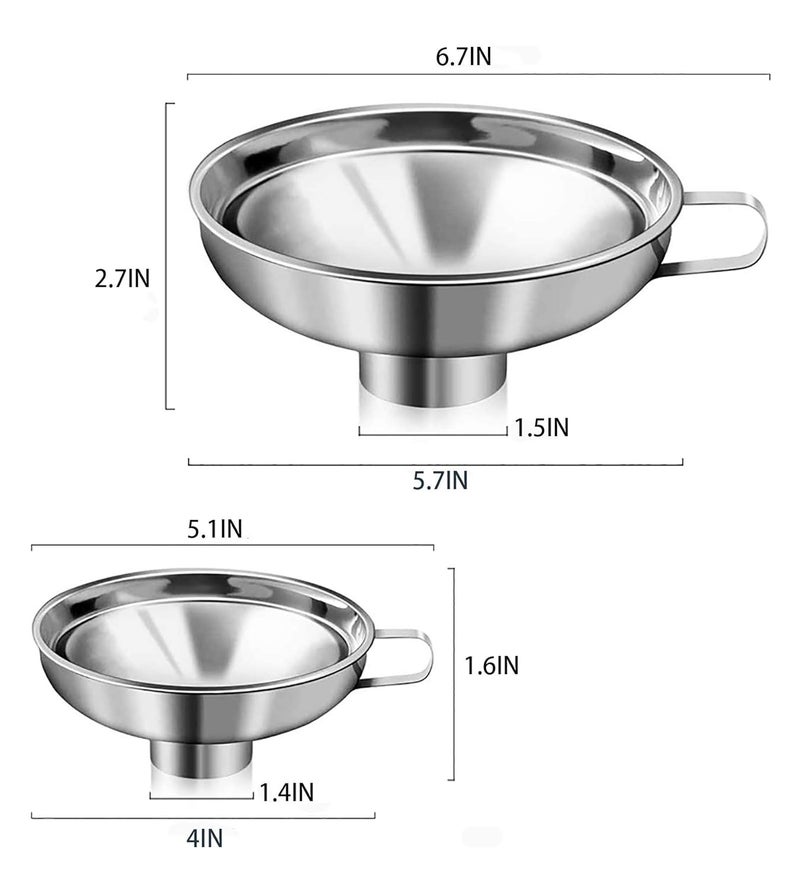 Cedilis 4 Pieces Canning Kit, 1PC Canning Rack+ 1PC Jar Lifter Tong+ 2PC Funnels, Stainless Steel Canning Supplies for Mason Jars - Image 2