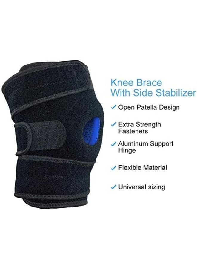 Breathable Adjustable Open Patella Knee Brace Support Knee Sleeve for Sports and Cycling - Image 4