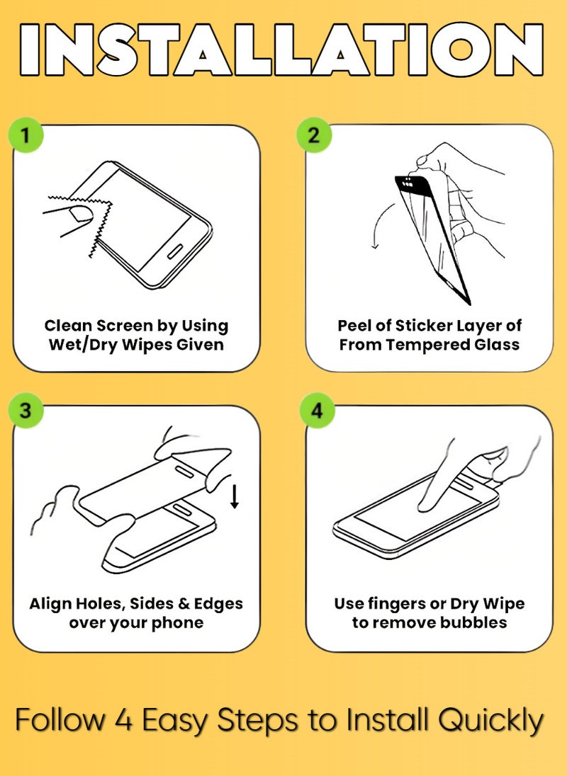 ESD 2 Pieces Tempered Dustproof Privacy Glass Screen Protector Compatible For Samsung Galaxy M52 5G - Image 5