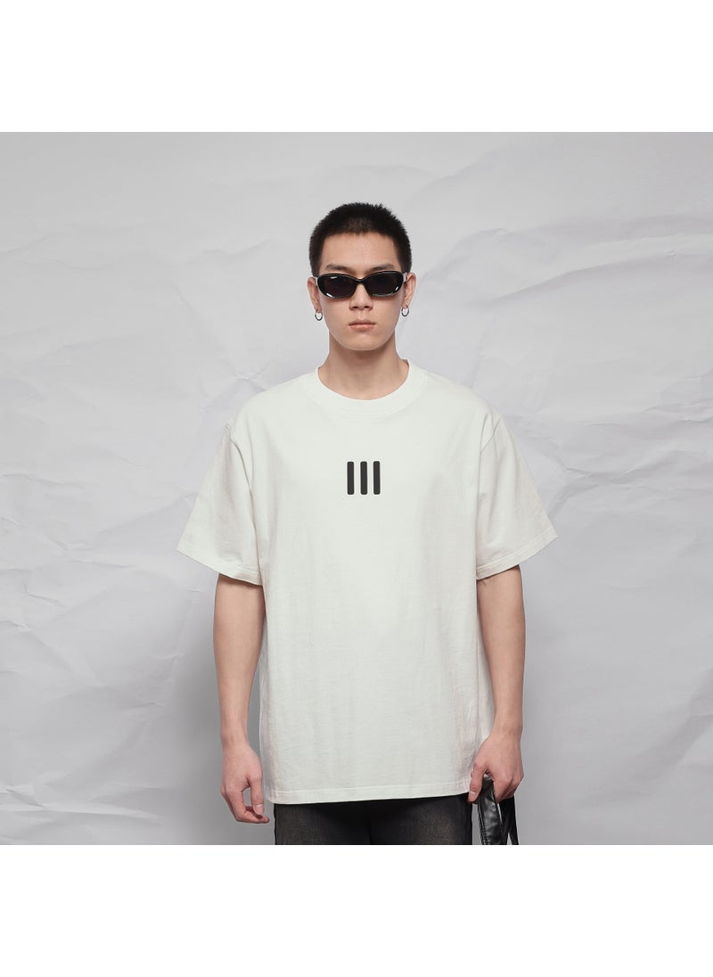 Generic - FEAR OF GOD Logo Velvet Tee Unisex Cotton Relaxed White - Image 1