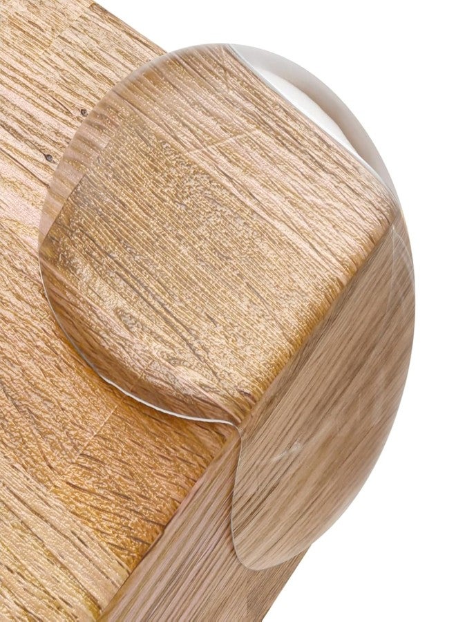 ONE AND ONLY واقي زوايا سيليكون فريد من نوعه لسلامة الأطفال - واقيات شفافة على شكل حرف C للحواف والزوايا للطاولات والأسرة والأثاث | ناعم وخالٍ من مادة BPA لحماية الأطفال | لاصق قوي | عبوة من 12 قطعة - Image 1