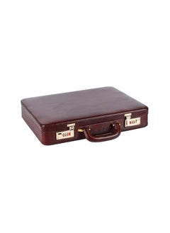 HAMMONDS FLYCATCHER HAMMONDS FLYCATCHER Genuine Leather Briefcases With Combination Lock| D-L:17"H:12.5"B:3"  - Image 2