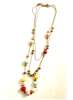 Trio Earrings Bubble gum necklace  - Image 3