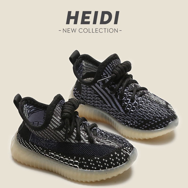 Mesh Sneakers Lightweight Flexible Sole Walking Shoes For Kids Indoor And Outdoor Activities - Image 4