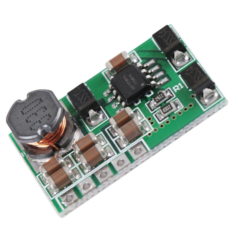 محول DC-DC رافع جهد ثنائي موجب وسالب، إدخال 3.3V-13V وإخراج ±15V: حجم صغير ووزن خفيف، مزود طاقة ADC و DAC وشاشة LCD - Image 5