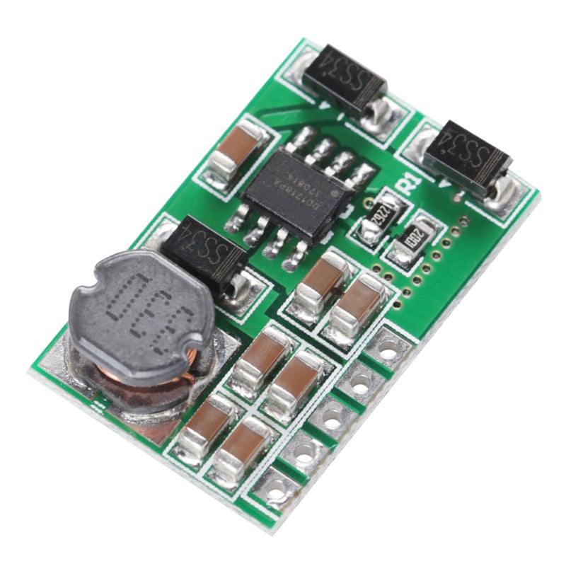 محول DC-DC رافع جهد ثنائي موجب وسالب، إدخال 3.3V-13V وإخراج ±15V: حجم صغير ووزن خفيف، مزود طاقة ADC و DAC وشاشة LCD - Image 3