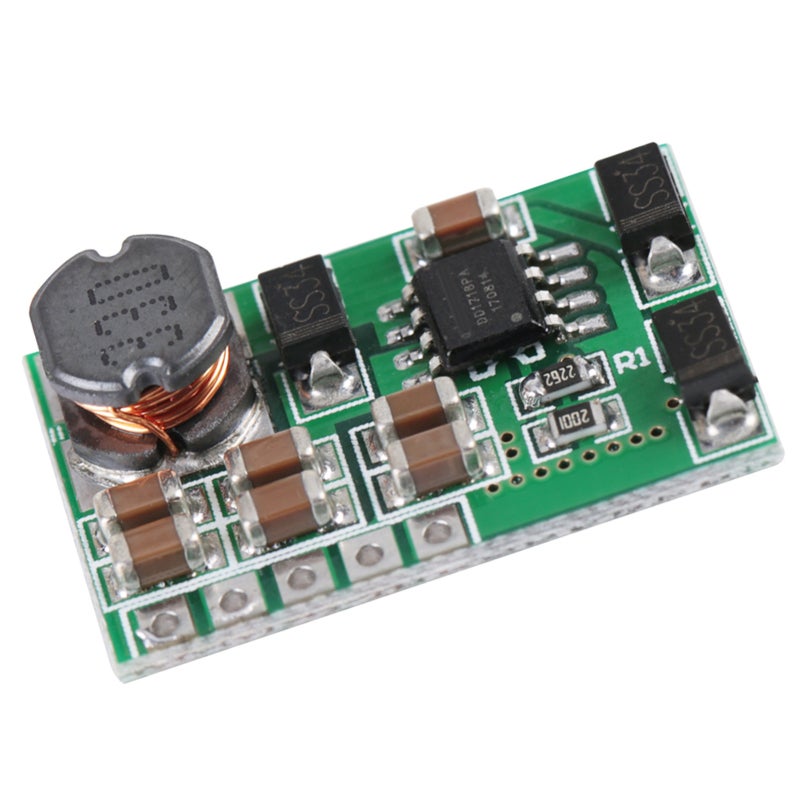 محول DC-DC رافع جهد ثنائي موجب وسالب، إدخال 3.3V-13V وإخراج ±15V: حجم صغير ووزن خفيف، مزود طاقة ADC و DAC وشاشة LCD - Image 4