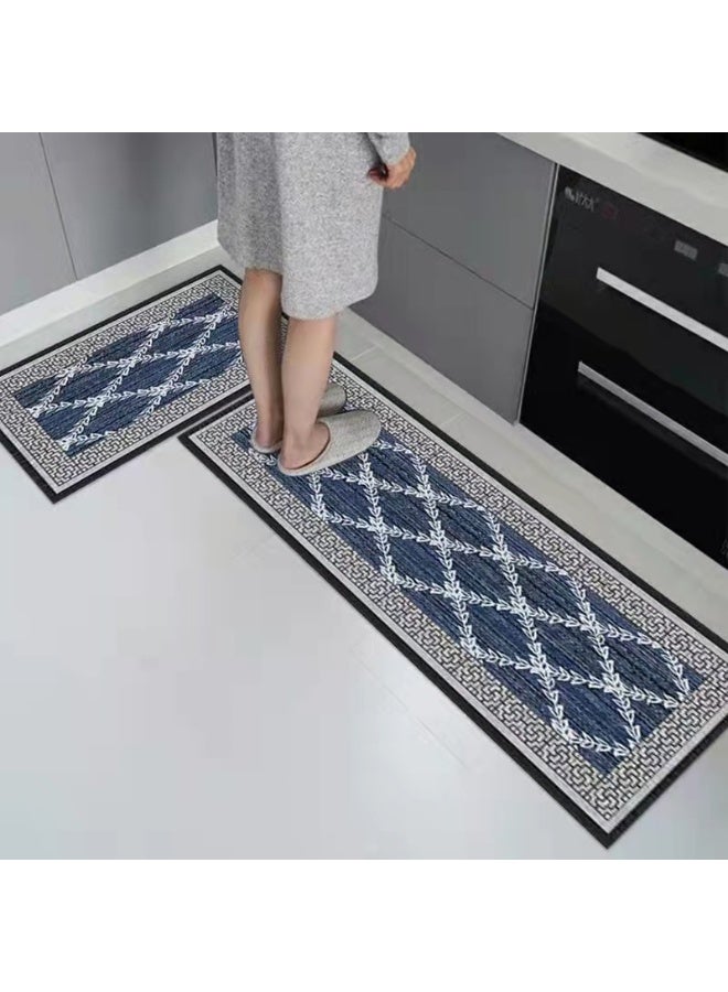 آنا سجادتان مقاومتان للبقع وغير قابلتين للانزلاق بطباعة، قياس 40*60 سم و40*120 سم - Image 1