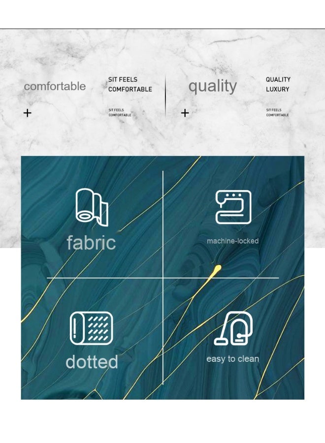 آنا سجادتان مقاومتان للبقع وغير قابلتين للانزلاق بطباعة، قياس 40*60 سم و40*120 سم - Image 3