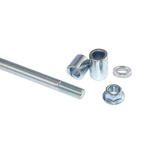 Minho 12mm 245mm Front Rear Axle with Bushing 30mm 20mm 5mm Fit for Jonway 125cc 150cc Scooter Motorcycle Dirt Bike QUAD ATV - Image 4