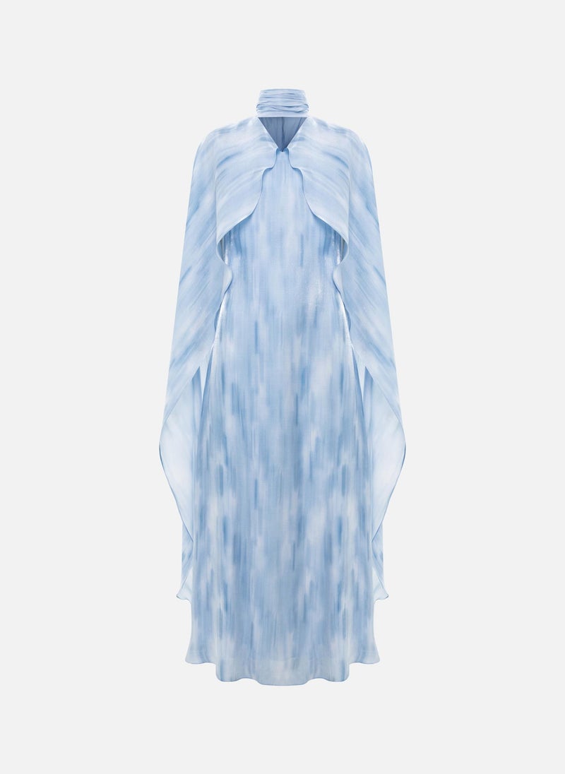 Lichi Lightweight viscose maxi dress with a gradient - Image 2