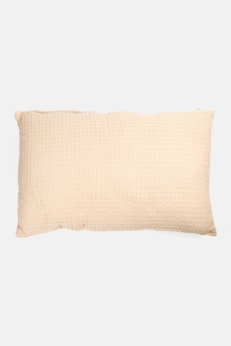Muy Mucho Removable Cover Cushion 40 x 60 cm, Tan - Image 1