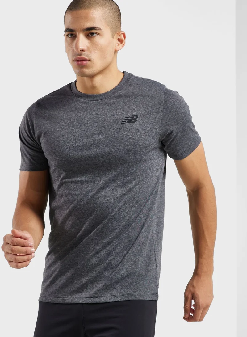 New Balance Tenacity Heathertech T-Shirt