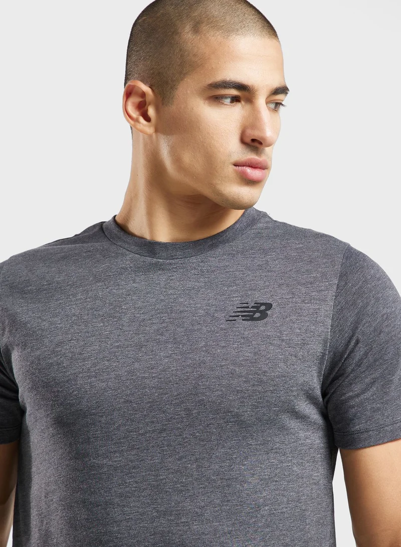 New Balance Tenacity Heathertech T-Shirt