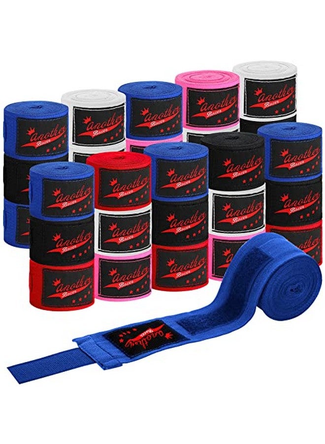 Jerify 15 Pairs Boxing Wraps For Hand 180 Inch Boxing Hand Wraps Bulk Martial Arts Sports Handwraps For Boxing Kickboxing Mexican Style Hand Wraps For Muay Thai Mma Kickboxing Training Gym (Classic Colors) - Image 1