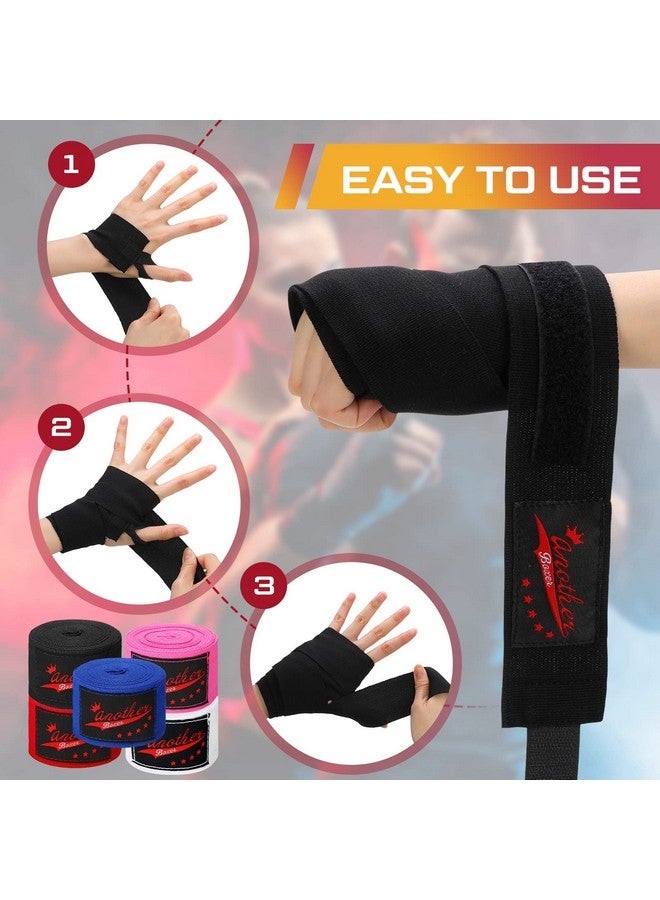 Jerify 15 Pairs Boxing Wraps For Hand 180 Inch Boxing Hand Wraps Bulk Martial Arts Sports Handwraps For Boxing Kickboxing Mexican Style Hand Wraps For Muay Thai Mma Kickboxing Training Gym (Classic Colors) - Image 5