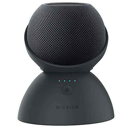 Mission Cables Mission Battery Base for HomePod Mini (Black) (Make HomePod Portable) - Image 1