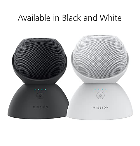 Mission Cables Mission Battery Base for HomePod Mini (Black) (Make HomePod Portable) - Image 5