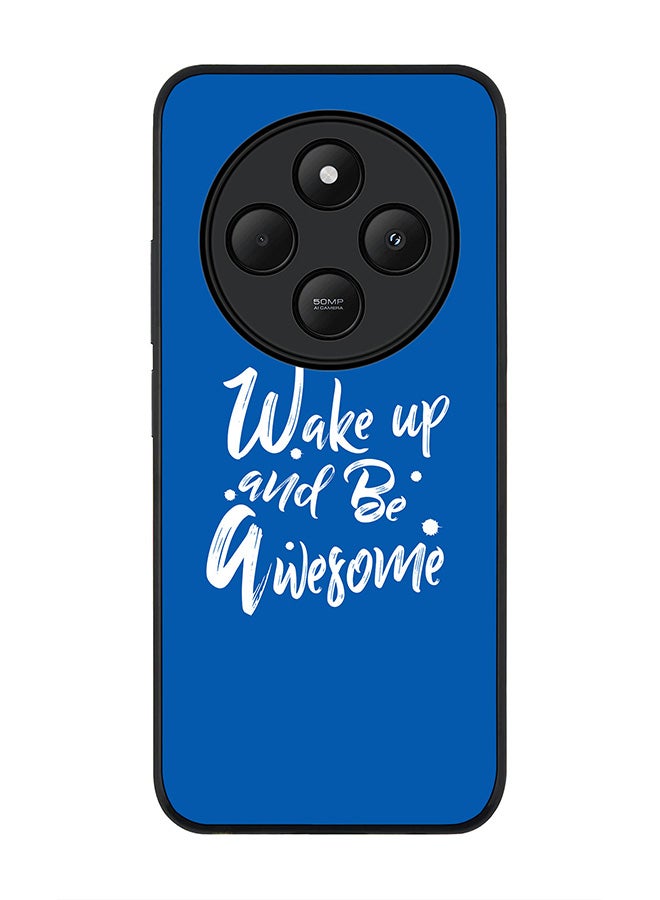 Stylizedd For Xiaomi Poco C75 Case,Slim fit Camera Protection, Shockproof Thin Phone cover - Wake up and be awesome - Image 1
