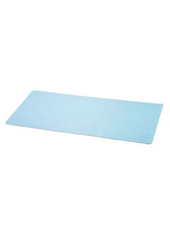 Japan SANWA Large Size Mouse Pad Leather Desk Mat Office Home Desk Mat Large MPD-C6 Series-Color:1000x350x2mm-Pattern:Leather Sky Blue