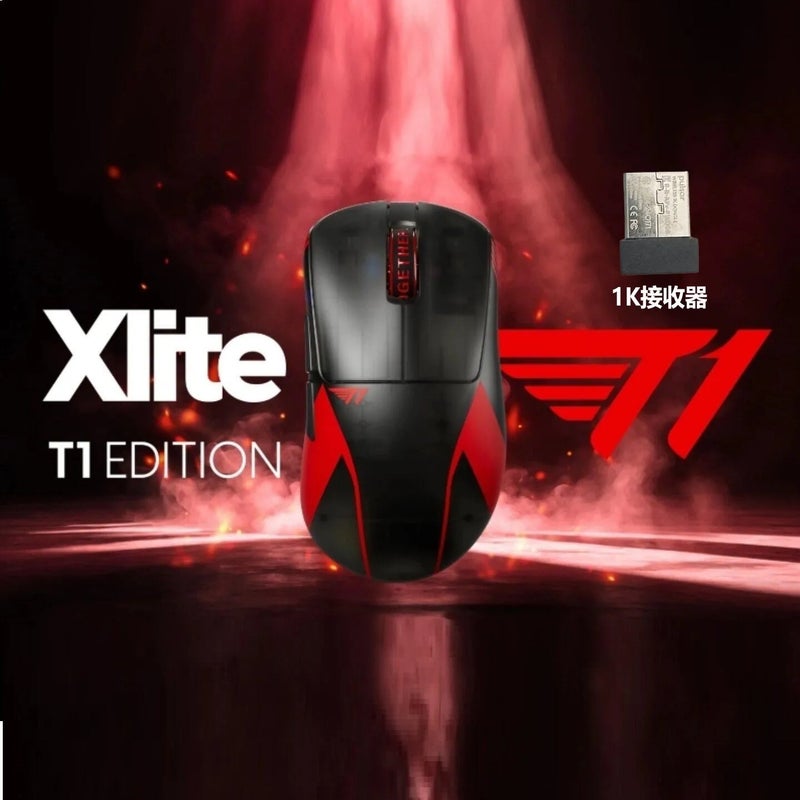 بولسار ماوس Pulsar Xlite V4 PRX Paper Rex Co-branded Wireless Gaming Mouse, 52-54g, XS-1 32000 DPI Sensor, 8KHz Polling, Right-Handed - Image 1