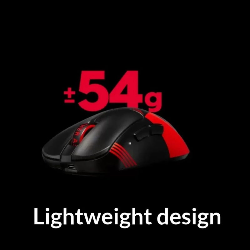 بولسار ماوس Pulsar Xlite V4 PRX Paper Rex Co-branded Wireless Gaming Mouse, 52-54g, XS-1 32000 DPI Sensor, 8KHz Polling, Right-Handed - Image 5