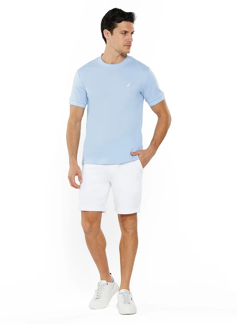 نوتيكا Plain Regular Fit Premium Cotton Shorts